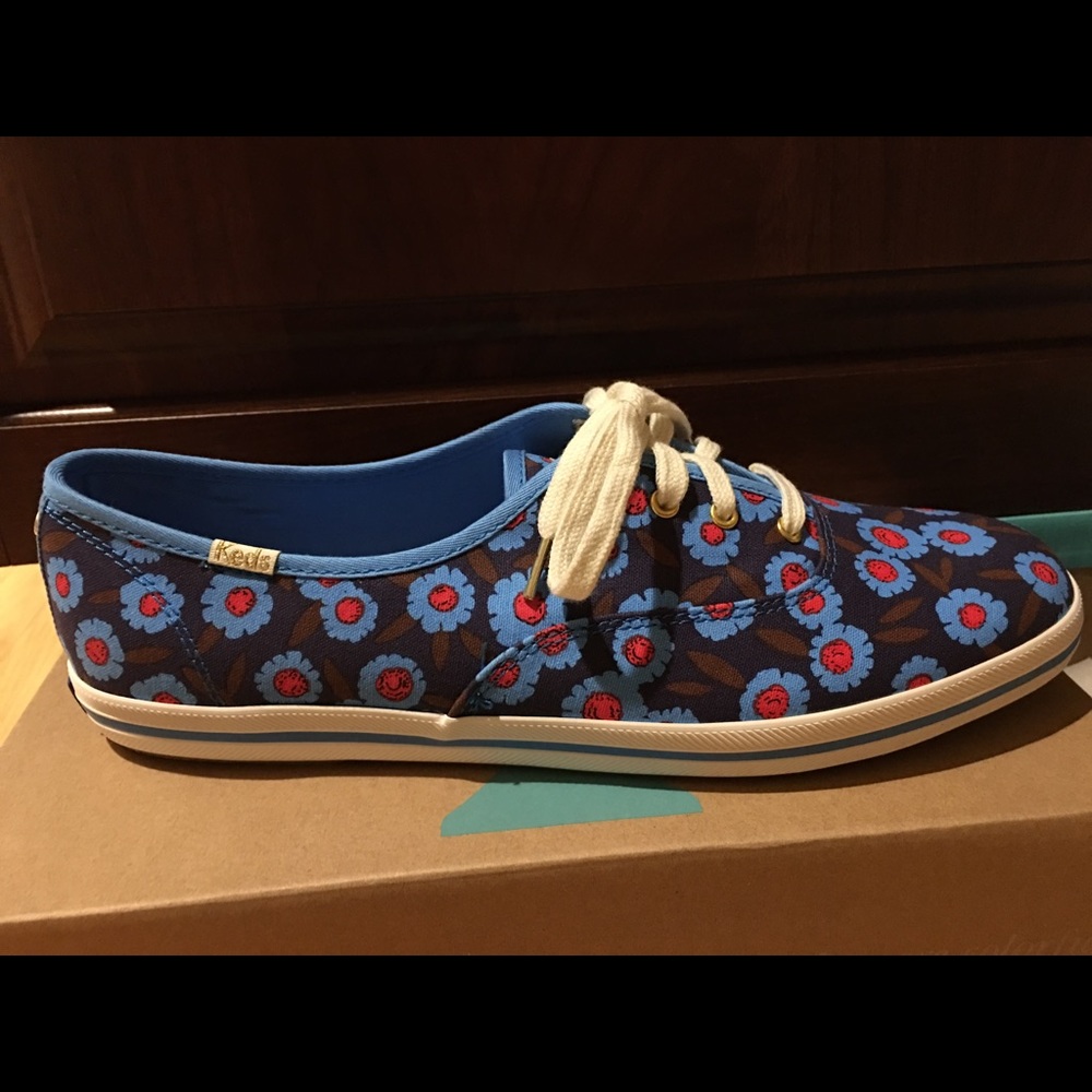 Kate Spade Keds Peacock Blue. 9.5. NEW!